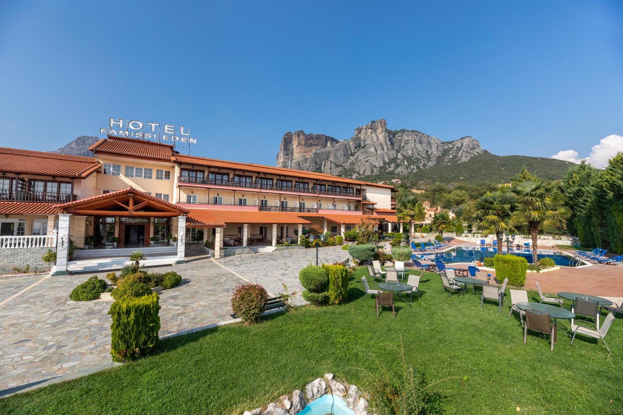 Famissi Eden Hotel Kalampáka Luaran gambar