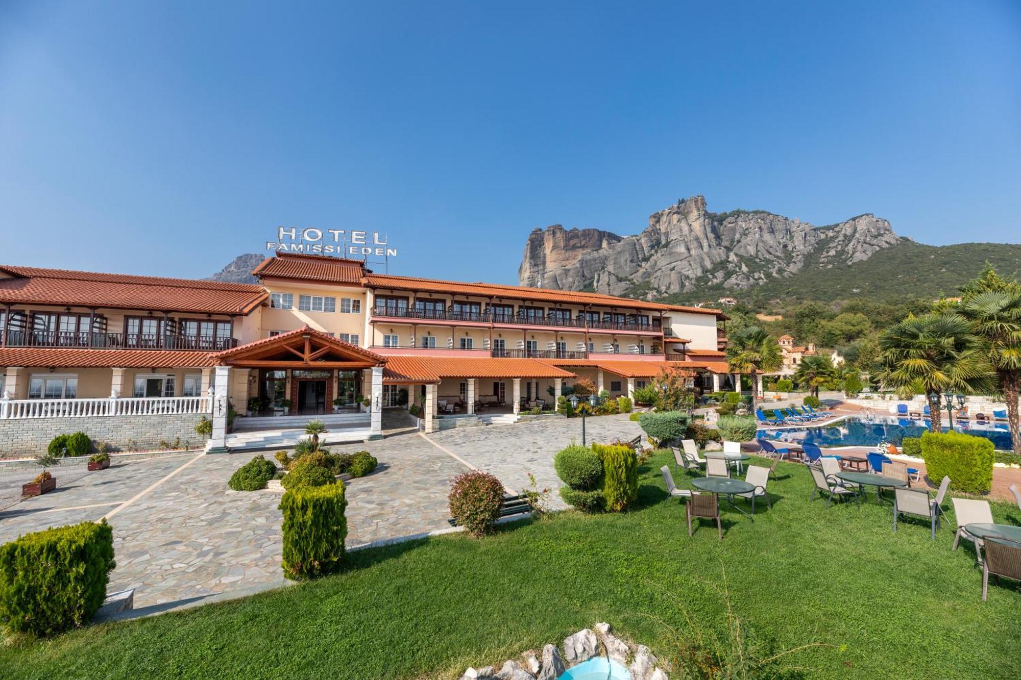 Famissi Eden Hotel Kalampáka Luaran gambar